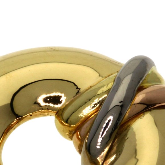 Cartier Trinity Circle Pendant Top 18K Yellow Gold K18WG K18PG Women's CARTIER - Picture 5 of 8